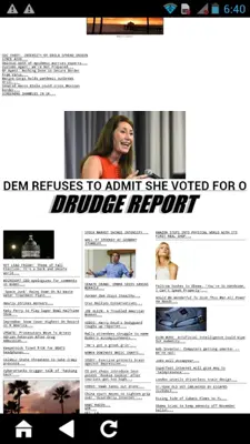 DrudgeReport android App screenshot 0